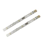 2 Pack LED Light Strips Board Module For Refrigerator Interior Lighting Brightness Restoration MDDZ162A 1629348 1529227