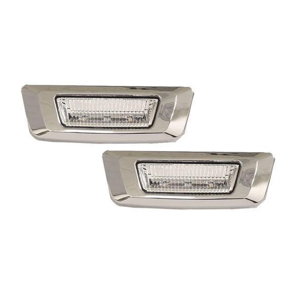 2 - Pack LED Marker Lamp for T680, T700 T880 & Peterbilt 576 Models - LED Side Marker Turn Signal ghts Clear Lens Roof Marker ghts - P54-1211, KWP541211, P54-1287, P541177100