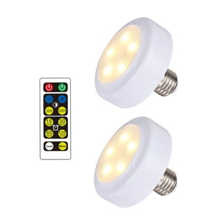 Battery operated puck 2024 lights warm white