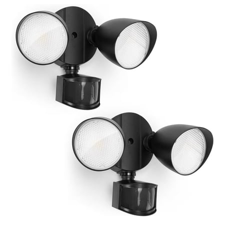 2 Pack LED Security Lights 32W 5000K,Motion Sensor,2500 Lumen, Dusk to Dawn