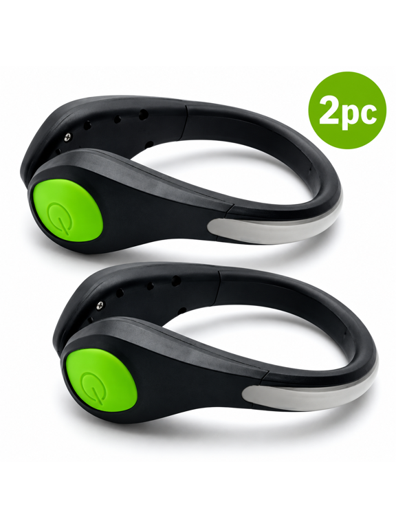 2 Pack LED Shoe Clip Lights for Night Running, Lightweight Heel Safety Lights for Jogging, Walking, Cycling and Outdoor Activities