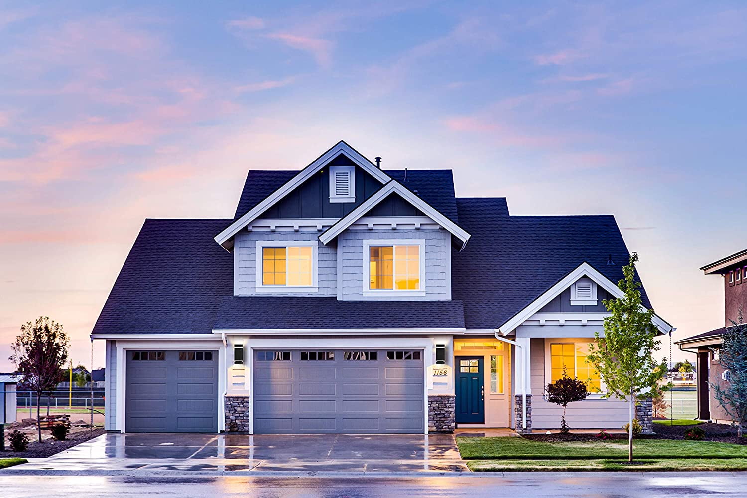 2 Pack LED Square Up and Down Lights Outdoor Wall Light, Body in ...