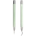 thumbnail image 1 of 2 Pack LED Weeding Tools for Vinyl with Light, Stainless Steel Weeder Pen Set with Hook and Pin for Removing Tiny Iron-On & Vinyl Cuts, Craft Tool Kit for Cricut & Silhouette DIY Projects, 1 of 5