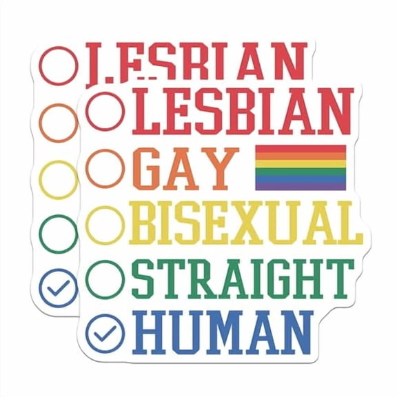 (2 Pack) LGBTQ Pride Magnets - Equality Magnets - Inspirational LGBTQ Quotes - 5" On Longest Side - for Cars, Fridges, Toolboxes - Made in USA - MAG4125