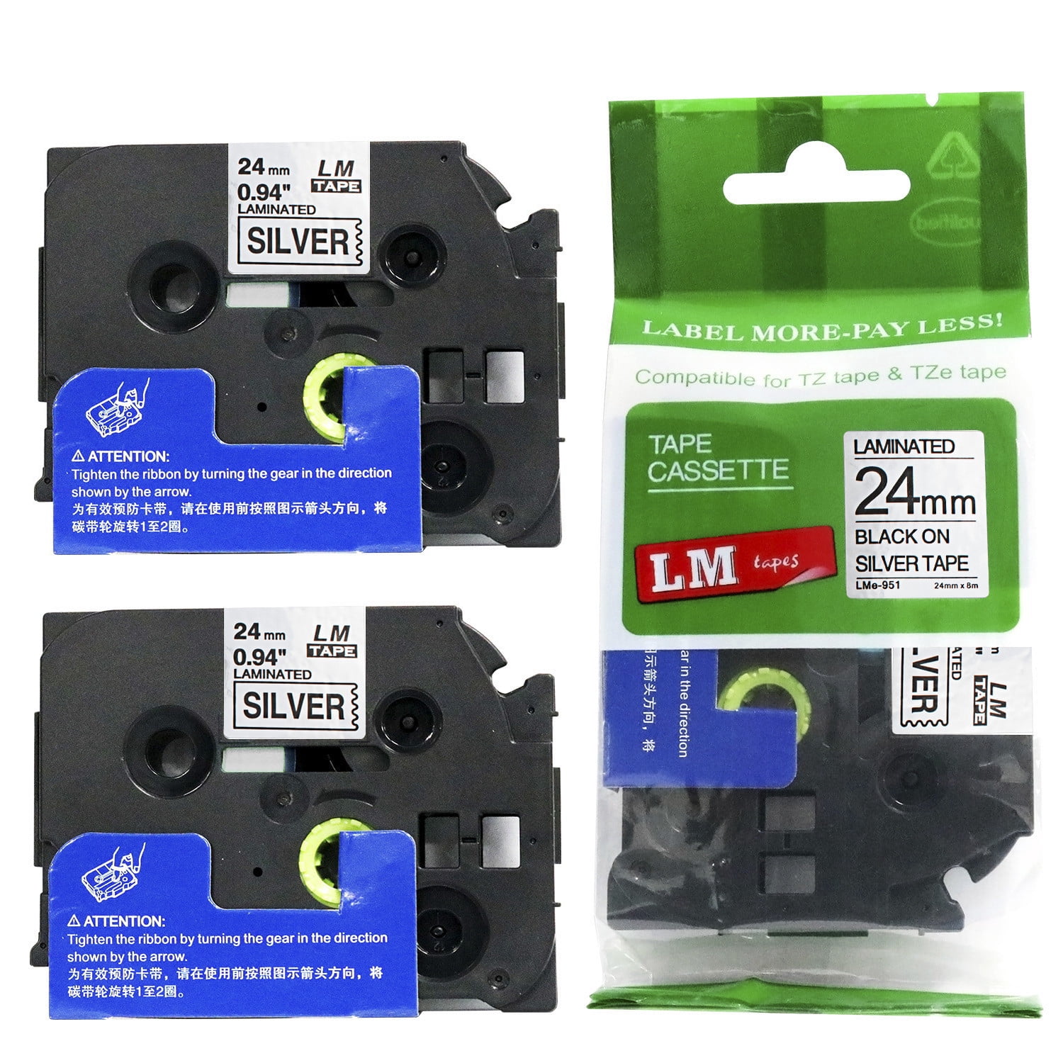 2/Pack LM Tapes - Premium 1