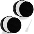 thumbnail image 1 of 2 Pack LV-H132 Replacement Filter Compatible for LEVOIT LV-H132 Air Purifier LV-H132-RF, H13 True HEPA Filter, Activated Carbon Filter, Replace Part LV-H132-RF, 1 of 6