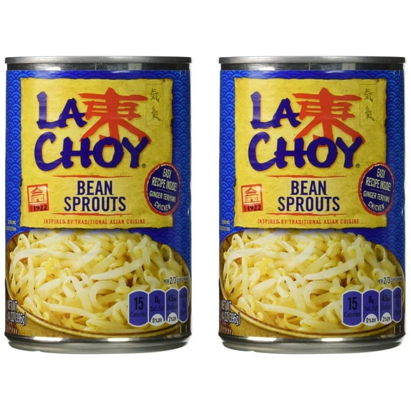 ( 2 Pack ) La Choy Bean Sprouts, Canned Vegetables, 14 oz Can