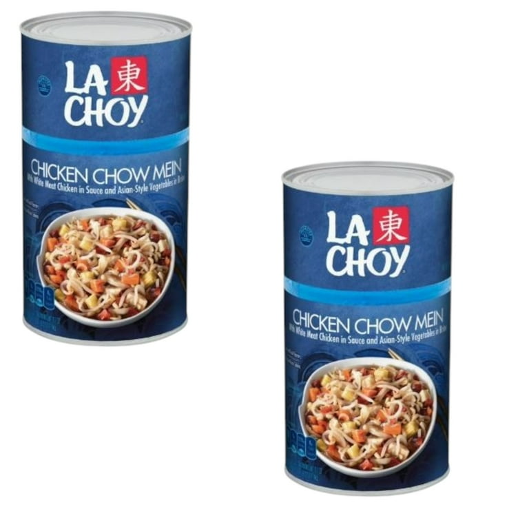 2 Pack )La Choy Chicken Chow Mein W/Vegetables & Sauce Bi Pack