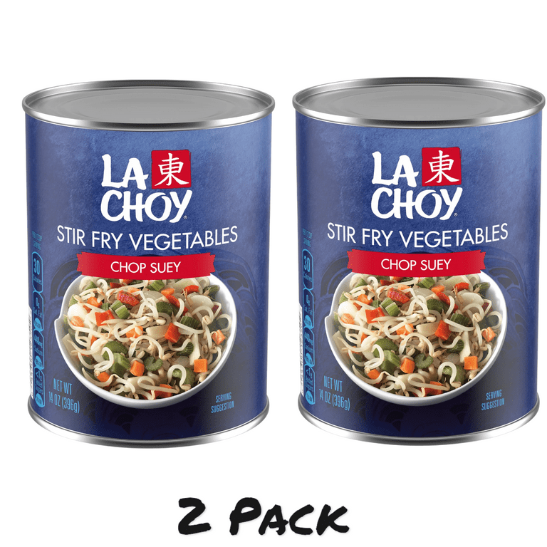 gorichahope✖️2 luck bean soy coconut6個 2 Pack ) La Choy Chop Suey Vegetables, 14 oz - Walmart.com