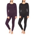 thumbnail image 1 of 2-Pack Ladies Fleece-Lined Thermal Underwear Set (S-XL), 1 of 5