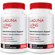 2 Pack Laguna Long Capsules for Men, Complete Daily Formula for Overall Wellness and Peak Performance, Advanced Dietary Supplement, LagunaLong Reviews 120 Capsules
