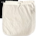 thumbnail image 1 of (2-Pack, Large 12in x 12in) Organic Cotton Cold Brew Coffee Bag - Designed in California Reusable Filter with EasyOpen Drawstring Maker for Pitchers, Mason Jars, & Toddy Systems, 1 of 4