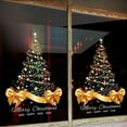thumbnail image 1 of 2 Pack Large Christmas Tree Window Clings, Reusable Static Vinyl Decals for Glass Door, Windows, and Mirrors – Removable Xmas Stickers for Home, Office, Storefront, Winter Wonderland Decorations, 1 of 7