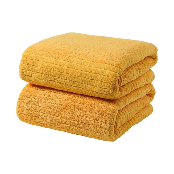 2 Pack Large Microfiber Hair Towel Wrap, Hair Drying Towels, Thicker Anti Frizz Quick Dry Hair Towels for Women Long, Curly, Thick Hair, Super Absorbent Hair Turban for Wet Hair