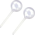 thumbnail image 1 of 2 Pack Large Self-Watering Bulbs Watering Globes Garden Water Device Clear Watering Bulbs Irrigation Device Watering Ball for Home Indoor and Outdoor Clear, 1 of 5