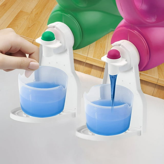 2 Pack Laundry Detergent Cup Holder, Detergent Drip Catcher Laundry
