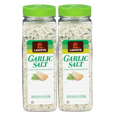 2 Pack-Lawry's Coarse Ground Garlic Salt with Parsley, 33 oz (New)