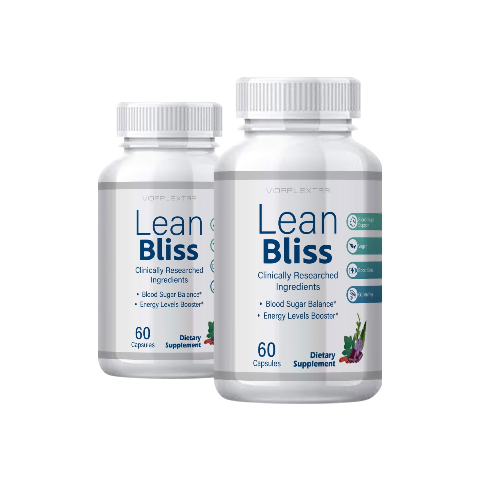 How Long Do Bliss Pills Last (2 Pack) Lean Bliss - Lean Bliss Supplement Capsules - Walmart.com