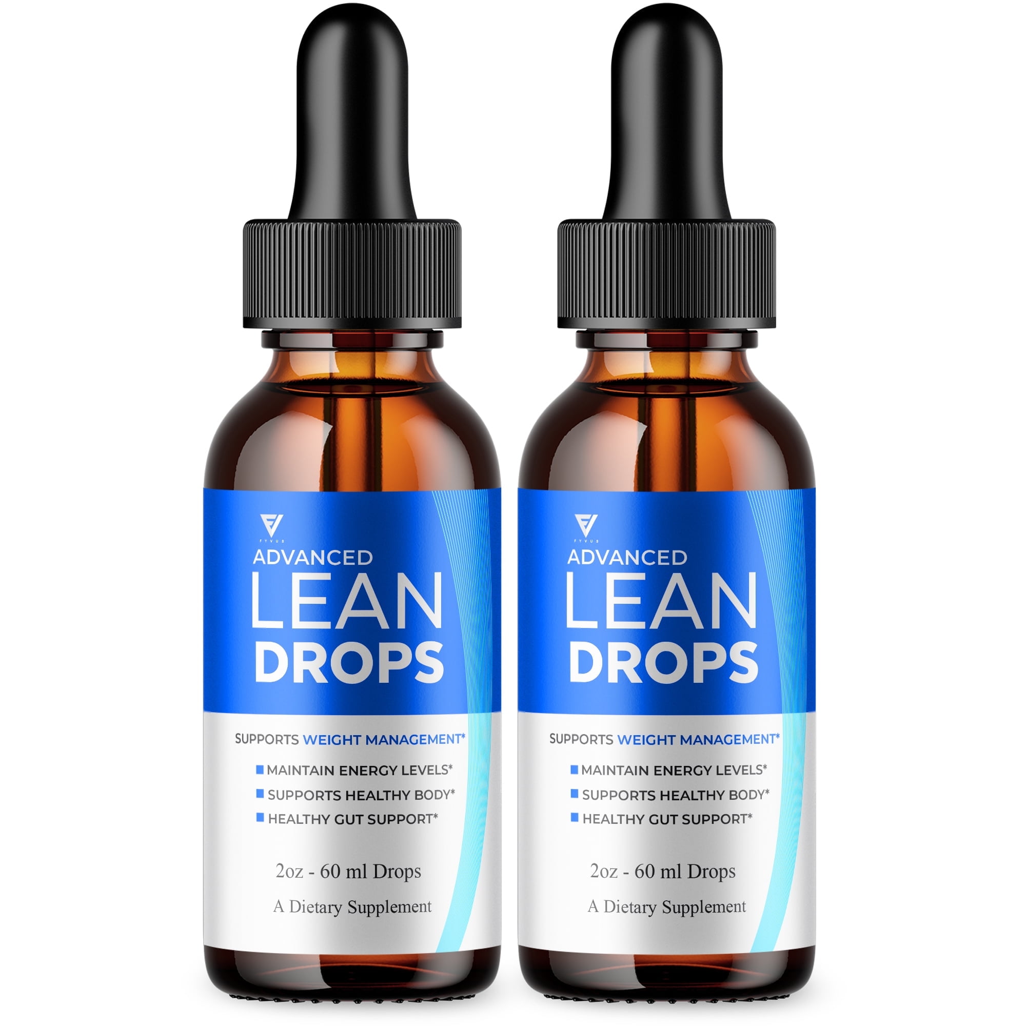 2 Pack) Lean Drops Advanced Health Support Drop, Lean Drops Maximum  Strength Daily Wellness & Energy Support Supplement (4oz) - Walmart.com