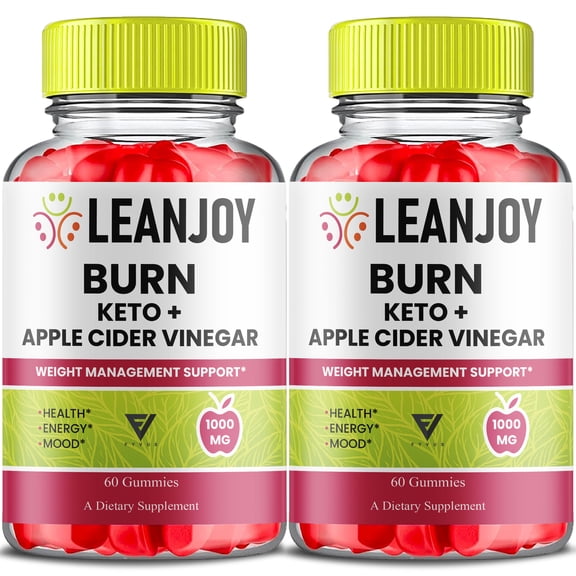 (2 Pack) Lean Joy Burn Weight Management, Lean Joy Burn Keto (120 Capsules)