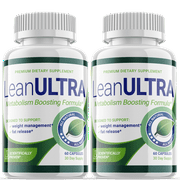 2 Pack Lean Ultra - Keto Weight Loss Formula - Energy & Focus Boosting Dietary Supplements for Weight Management & Metabolism - Advanced Fat Burn Raspberry Ketones Pills - 120 Capsules