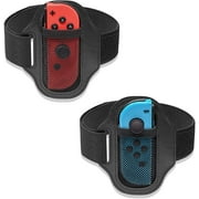 [2 Pack] Leg Strap for  Switch Sports Game Accessories/Ring Fit Adventure, Adjustable Elastic breathable Leg band for Switch & OLED Model Joy cons, Suitable for adults or children
