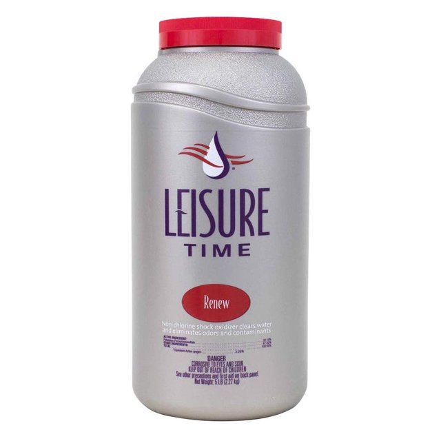 Leisure Time 2 Pack Hot Tub Chemicals, Renew Granular NonChlorine