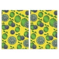 thumbnail image 1 of 2 Pack Lemon Dish Towels for Kitchen, Soft Absorbent Tea Towels, 18x26 Inch Fruit Hand Towels for Kitchen and Summer Home Decor, 1 of 3