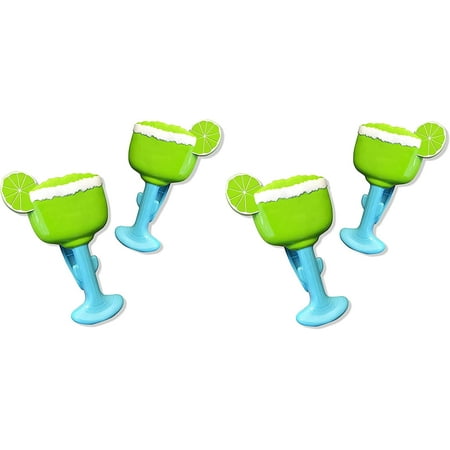 2 Pack Lemon Green Cup Style Beach Towel Clips, Beach Towel Holders, Clips, Set of Two, Beach, Patio or Pool Accessories