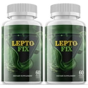 2 Pack Leptofix - Keto Weight Loss Formula - Energy & Focus Boosting Dietary Supplements for Weight Management & Metabolism - Advanced Fat Burn Raspberry Ketones Pills - 120 Capsules