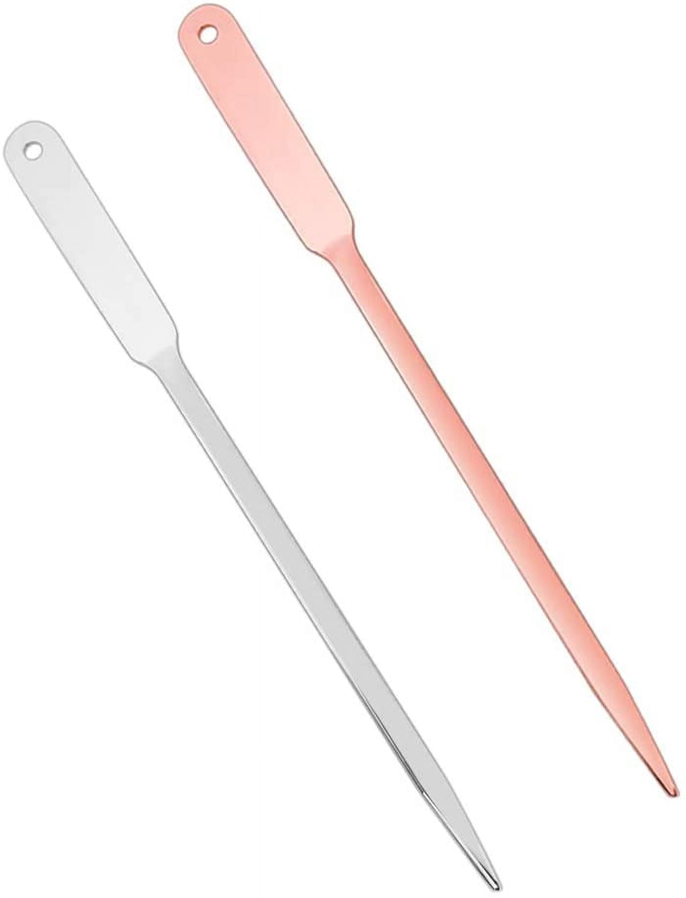 2 Pack Letter Openers Stainless Steel Lightweight Hand Envelope Slitter ...