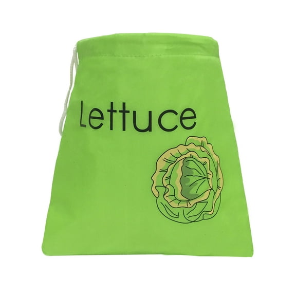 2 Pack Lettuce Bags - Reusable Bags - Lettuce Keeper Salad Bag Fresh Food Saver Plus FREE Eyeglass Pouch