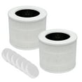 thumbnail image 1 of 2 Pack Levoit Core Mini 3-in-1 True HEPA H13 Filter with 6 Aroma Sponge Pads Compatible Replacement for LEVOIT Core Mini-RF Air Purifier Part# LRF-C161-WUS, 1 of 4