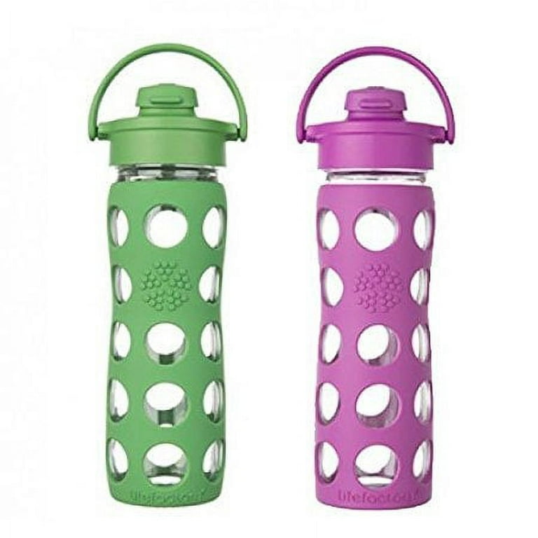 Lifefactory 24oz Stainless Steel Sport Bottle with Straw Cap - Pink