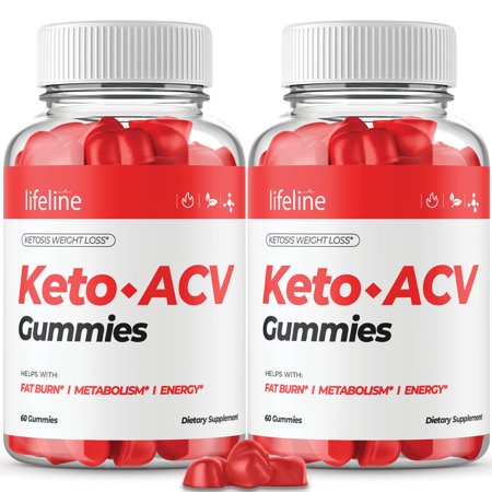 (2 Pack) LifelineKeto Gummies - Official Formula - LifelineKeto Gummies Advanced (120 Gummies)