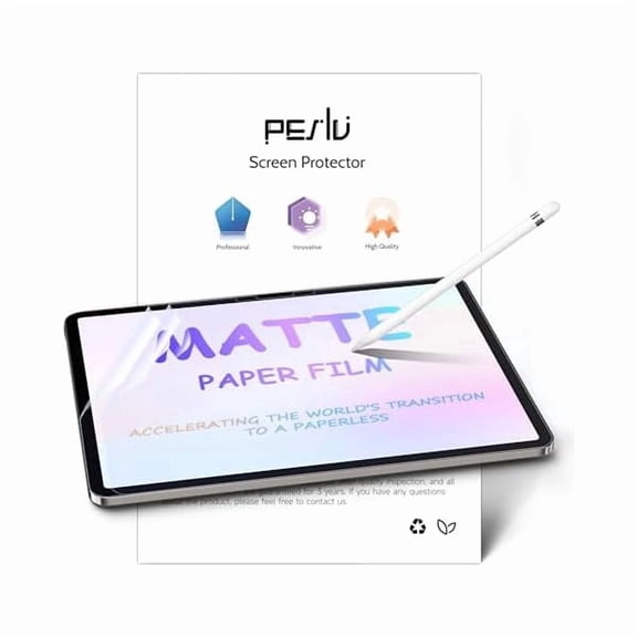 2 Pack Like Paper Screen Protector for iPad Air 13 Inch 2024/2025 (M2/M3, 6th/7th Gen), Matte Anti Glare PET Film/Blue Light Filter Eye Protection Cover/Drawing & Writing Feel Like on Paper