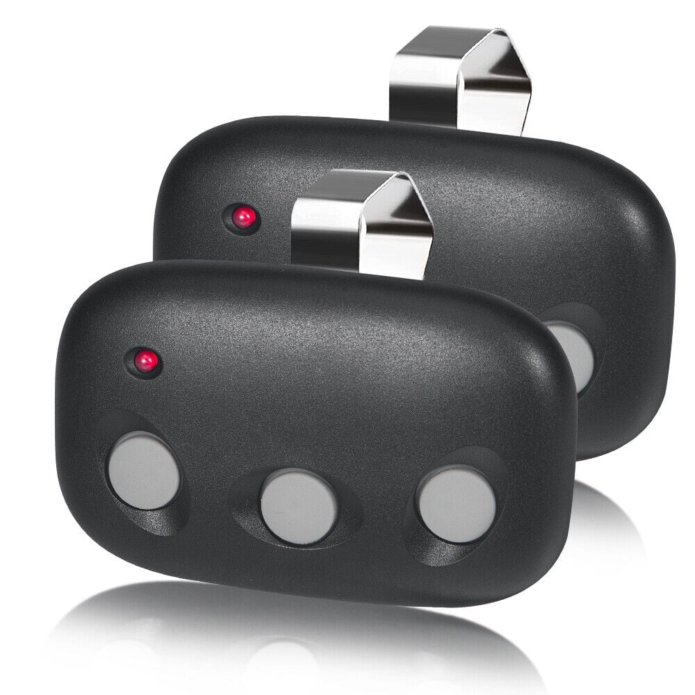 2Pack Linear Mega Code MCT11 Garage Door Opener Remotes, Visor Clip