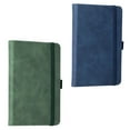 thumbnail image 1 of 2 Pack Lined Journal Notebook, Hardcover PU Leather Notebook , A7, Small Pocket Notebook Bulk, 1 of 5