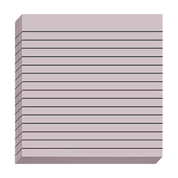 2 Pack Lined Sticky Notes, 3x3 Inch Self-Stick Memo Pads with Strong Adhesive, 30 Sheets per Pad for Reminders, Note-Taking, and Office Organization (Assorted Morandi Colors)