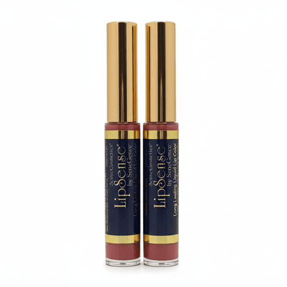2 Pack, LipSense by SeneGence Long Lasting Liquid Lip Color Honey Rose 0.25oz