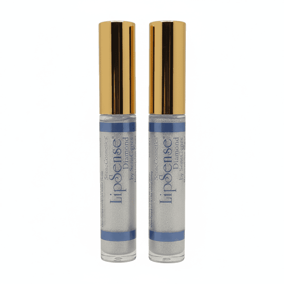 2 Pack, LipSense by SeneGence Moisturizing Diamond Kiss Gloss 0.25oz Sealed
