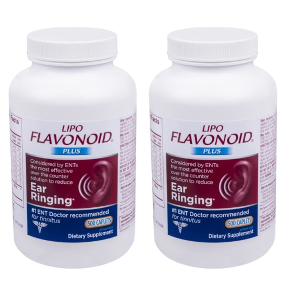 2 Pack Lipo flavonoid plus 500 Caplets Each
