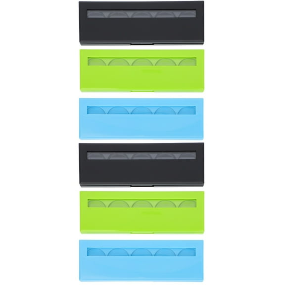 2 Pack Lipstick Sub Package Tray Makeup Storage Small Magnetic Palette Eye Shadow Child