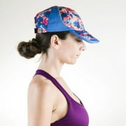 2 Pack Lite Weight Moisture Wicking Reflective Trim Abstract Design Sport Running Jogging Golf Hat by Totes Isotoner