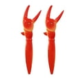 thumbnail image 1 of 2-Pack Lobster Shaped Ballpoint Pens - Creative Novelty Design, Comfortable Grip | Functional, Portable, Perfect for Home, Office & Gifts | Eye-Catching Red Crab Claw Pens, 1 of 8