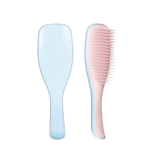 2 Pack Long Handle Pink Detangling Brush Gentle Knot Massage Brush for Smooth Styling Home Hair Care