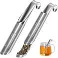 thumbnail image 1 of 2 Pack Long Handle Tea Infuser, NOGIS Stainless Steel Tea Steeper for Loose Leaf Tea, Reusable Tea Diffuser for Loose Tea Single Cup, 1 of 7