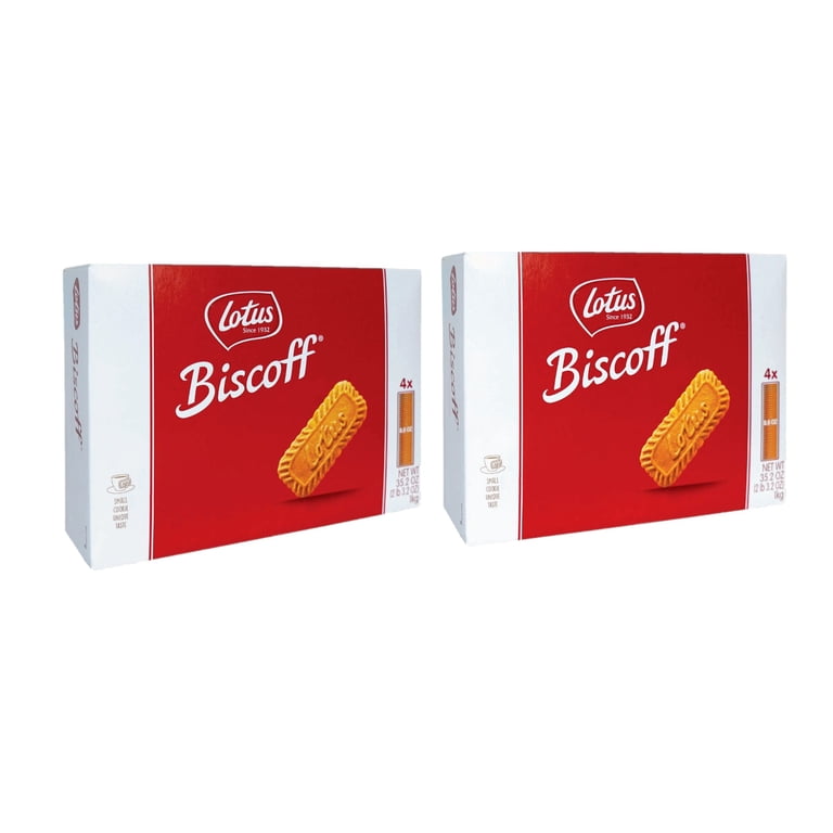 2 Pack| Lotus Biscoff Cookies, 8.8 oz, 4 Count - Walmart.com