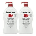 thumbnail image 1 of 2-Pack LoverCare Goat's Milk Rose Hip Seed Oil Body Wash 40.7 fl oz (1200ml), 1 of 7