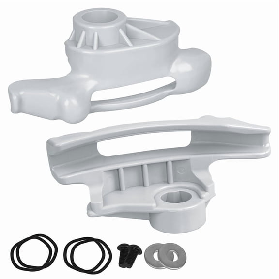 2 Pack Low Profile Nylon Mount/Demount Head Kit for Coats Tire Changer Machine for Low Profile Tires Duck Head TC184432,2pack TC184432 Low Profile Tire Changer Nylon Mount,Grey